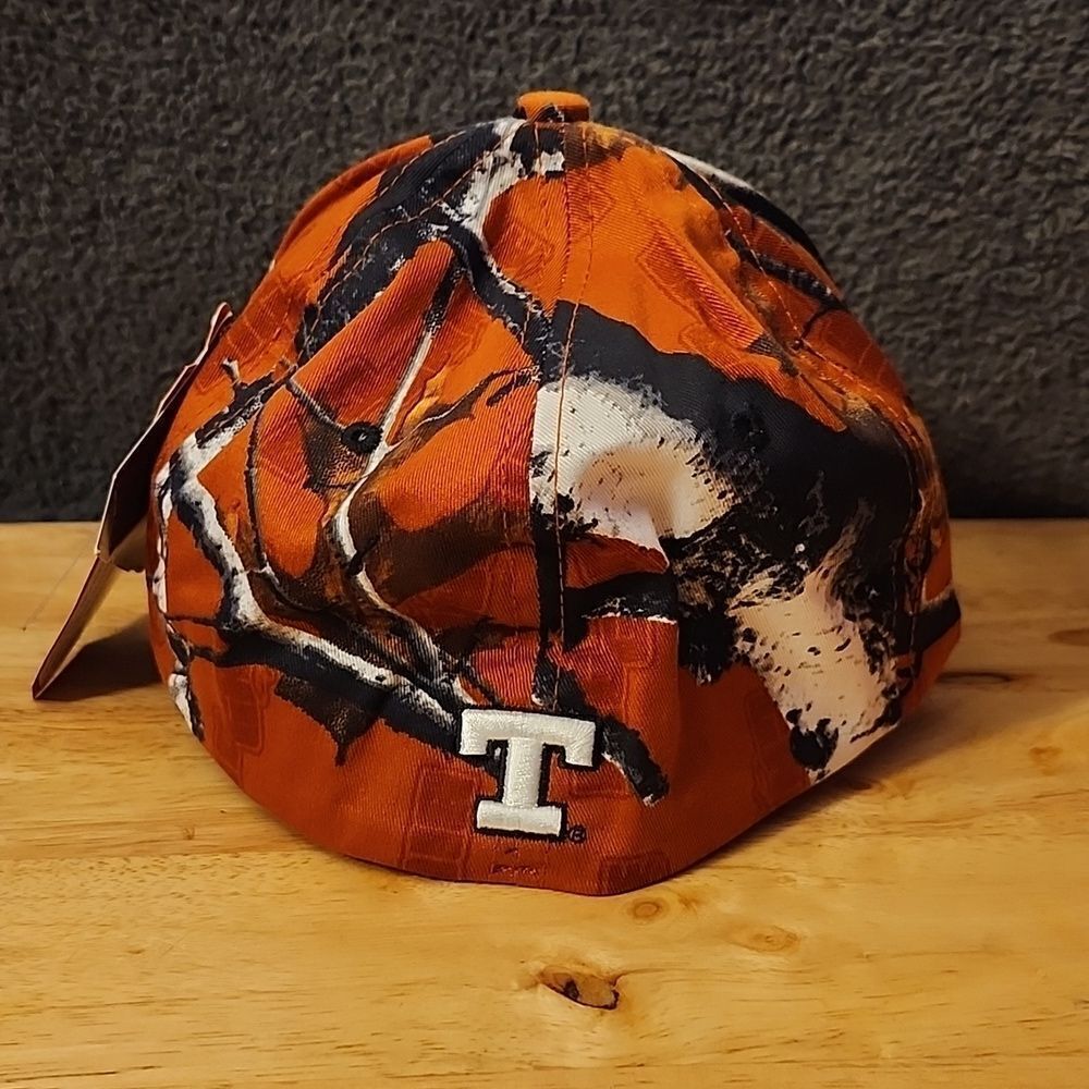 Zephyr Texas Longhorn Orange Camouflage Hat - New - Picture 5 of 8